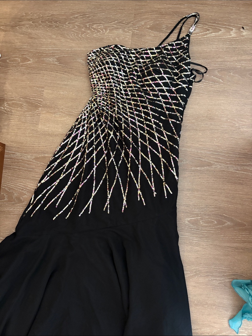 Dave & Johnny Black Dress